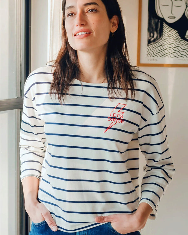 Sugarhill of Brighton - Lets Dance Stripe Tee