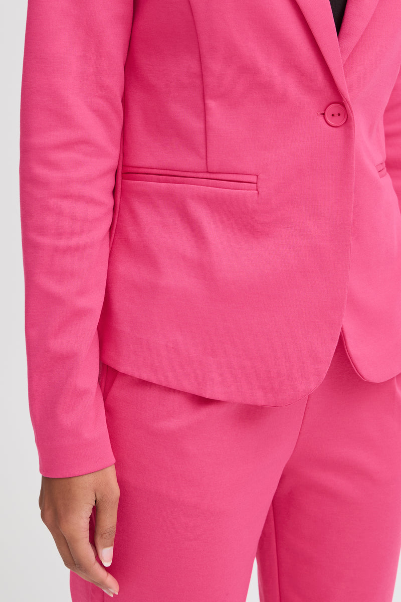 ICHI Kate Blazer - Pink Yarrow