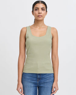 ICHI Loreta Tea Vest Top