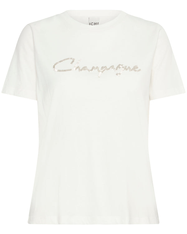 ICHI Ecru Champagne Tee