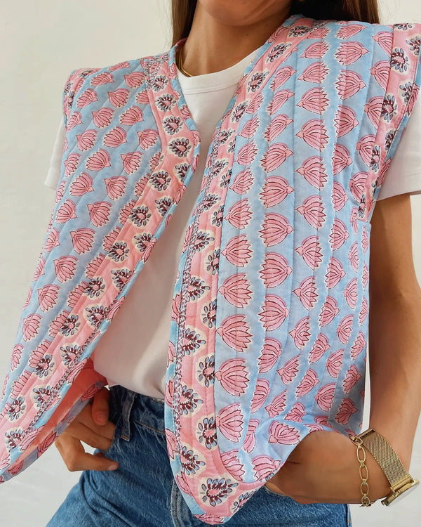 Essence Blue & Pink Vest
