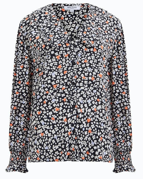 Great Plains - Heart Floral Blouse – Pretty Parade Boutique