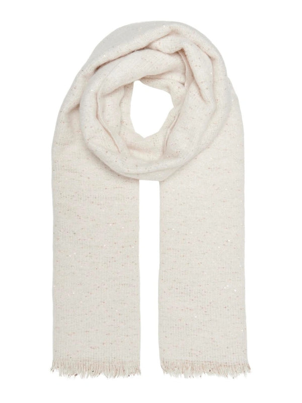 Only - Sequin Cream Scarf