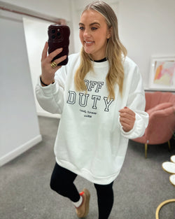 White - Off Duty Sweatshirt