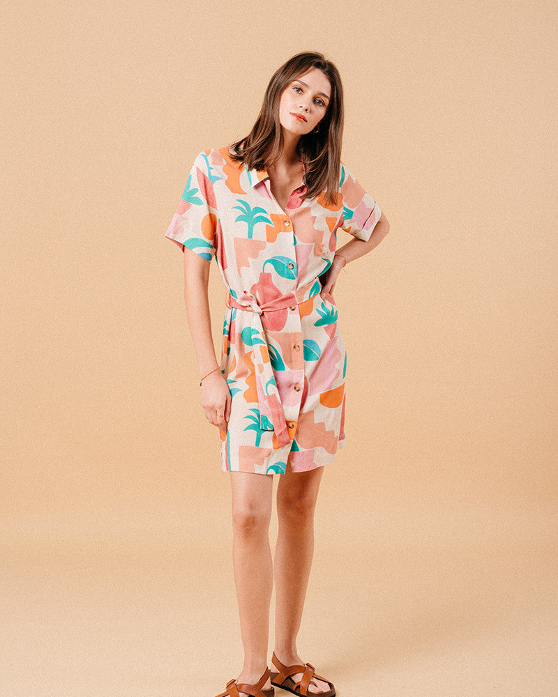 Grace & Mila Summer Abstract Dress