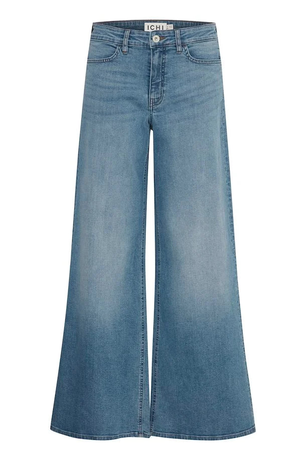 ICHI Twiggy Wide Leg Jeans