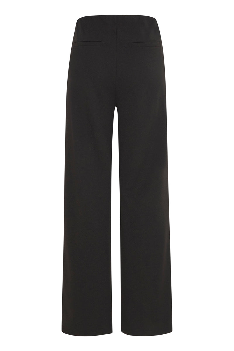 ICHI Black Katie Trousers