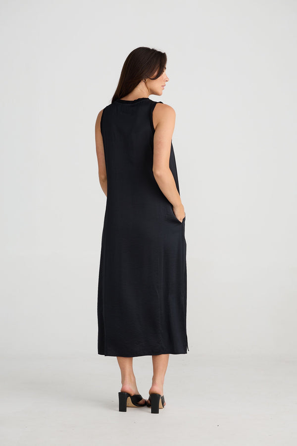 Brave & True - Celine Black Dress