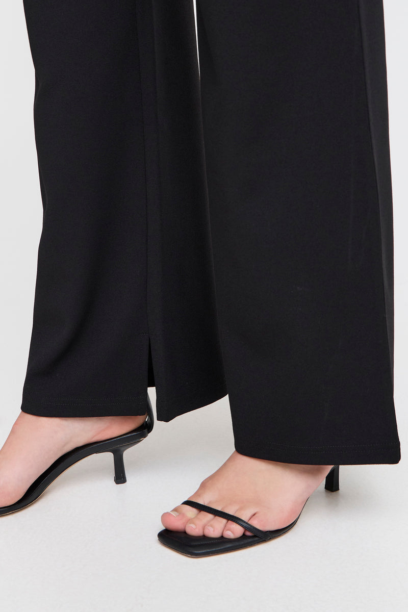 ICHI Black Katie Trousers