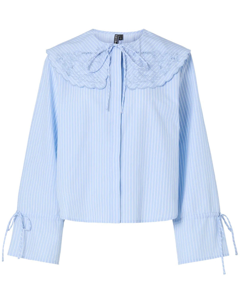 PIECES - Blue Collar Shirt