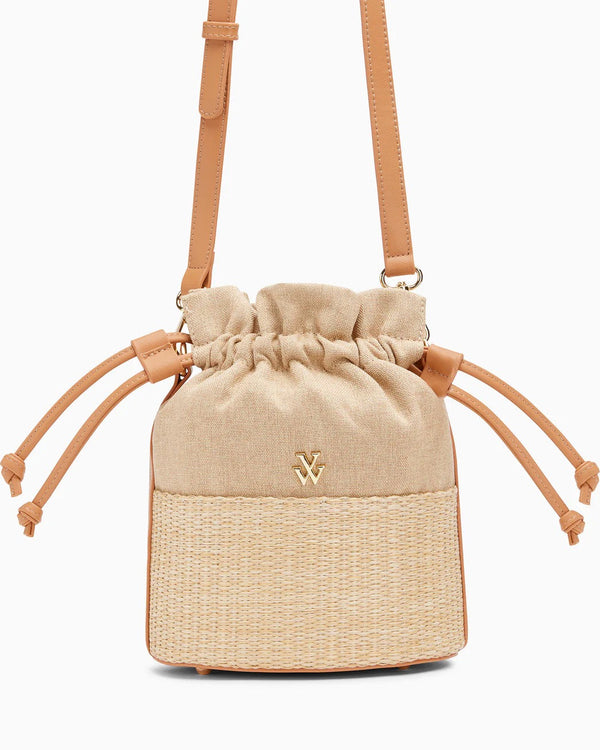 Vanessa Wu - Lily Camel Mini Bag