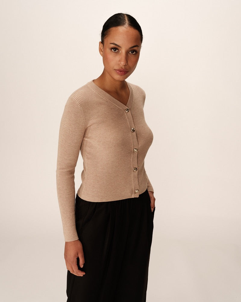 Grace & Mila - Panino Beige Cardigan