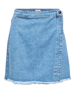 OBJECT - Denim Wrap Skort