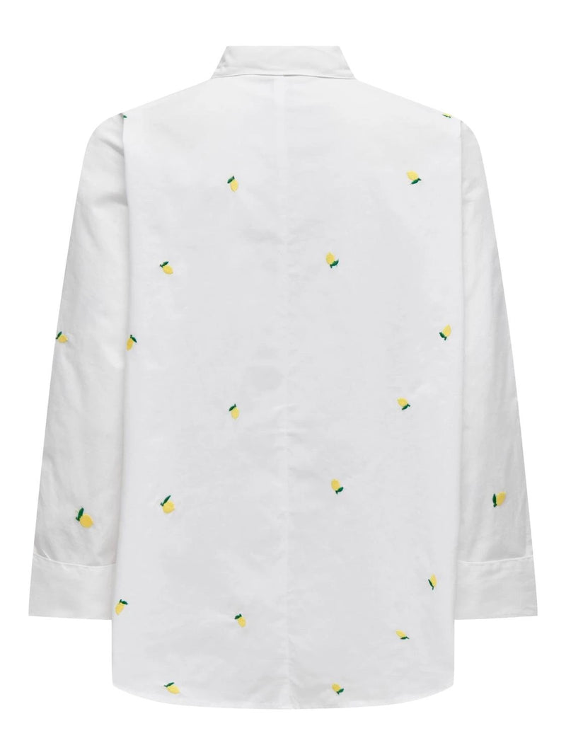 ONLY- Lemon Embroidery Shirt