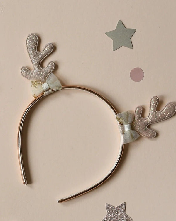 Mini Parade - Golden Reindeer Headband