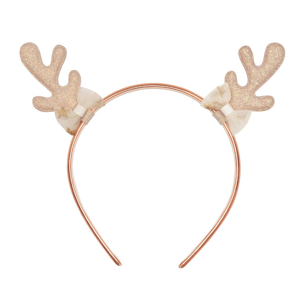 Mini Parade - Golden Reindeer Headband