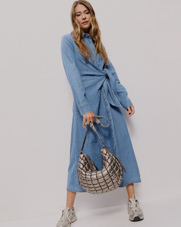 Smith & Soul Denim Tie Dress