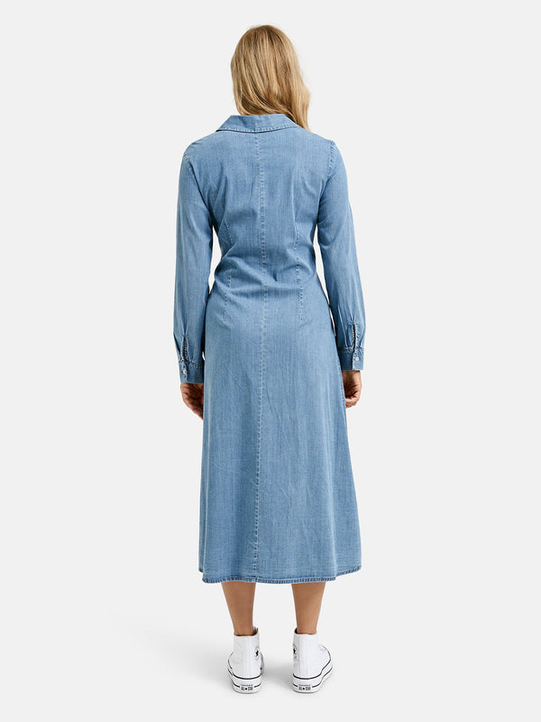 Smith & Soul Denim Tie Dress