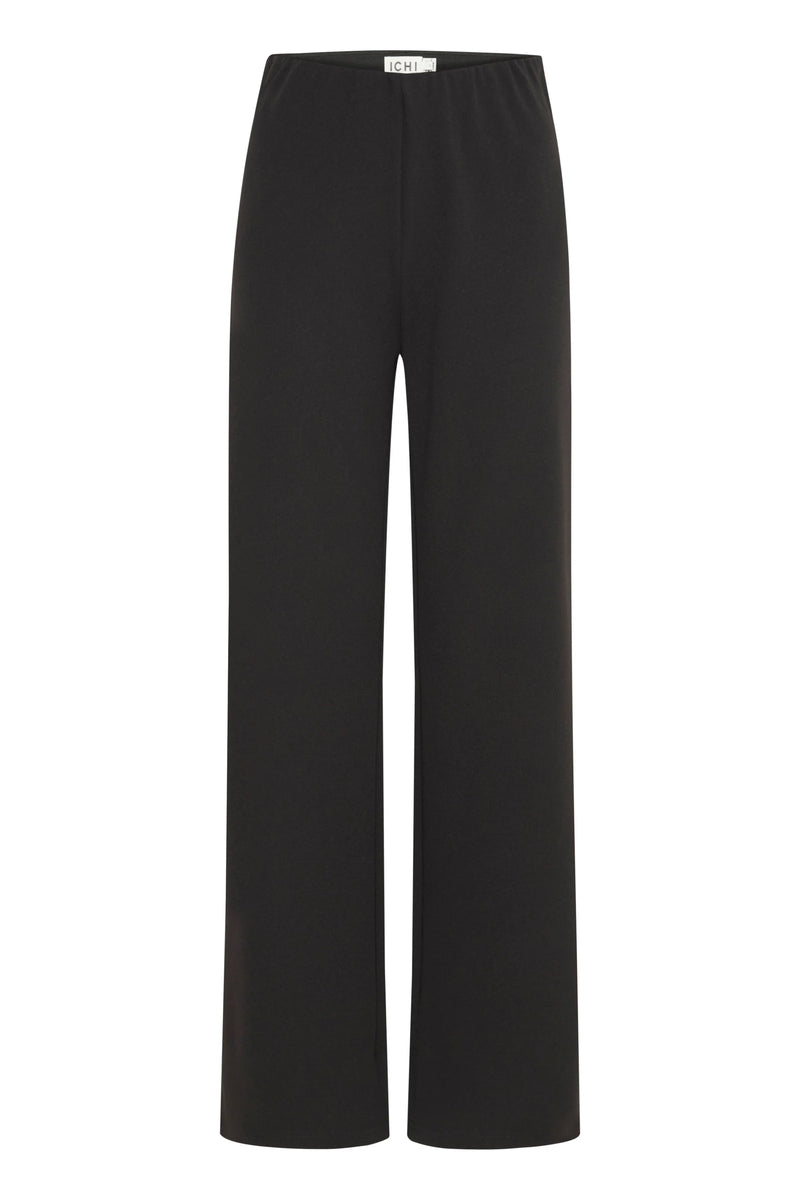 ICHI Black Katie Trousers