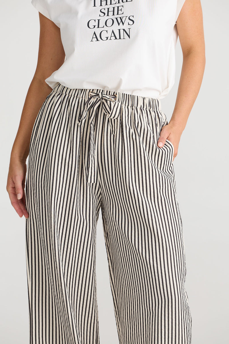 Brave & True - Portia Textured Stripe Pant