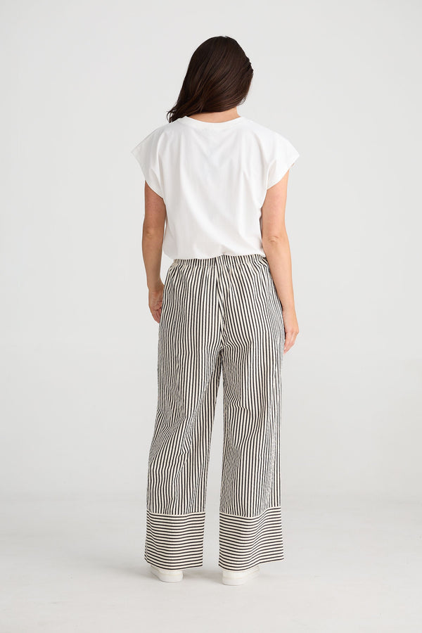 Brave & True - Portia Textured Stripe Pant