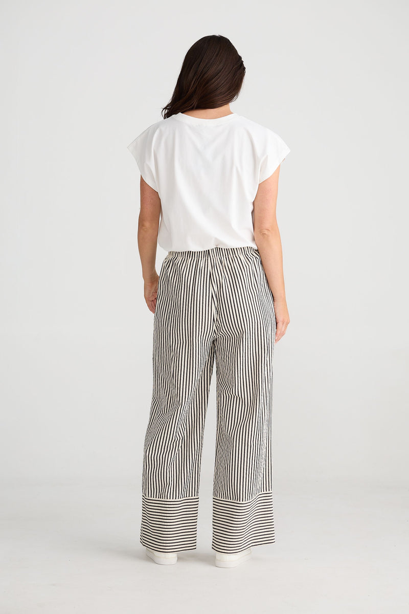 Brave & True - Portia Textured Stripe Pant