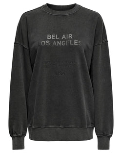 ONLY - Bel Air Black Sweatshirt