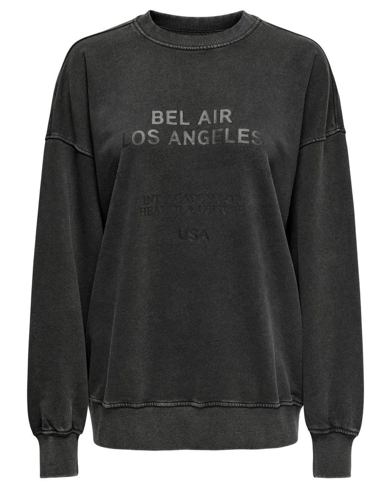 ONLY - Bel Air Black Sweatshirt