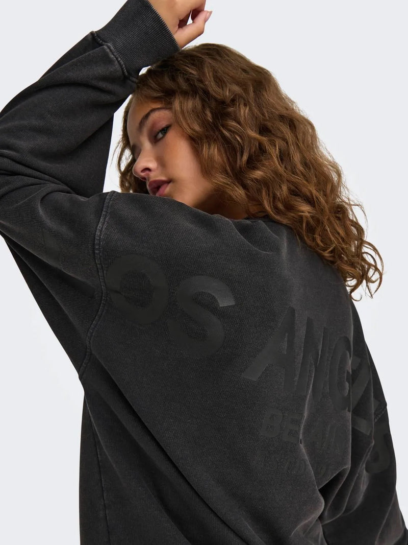 ONLY - Bel Air Black Sweatshirt