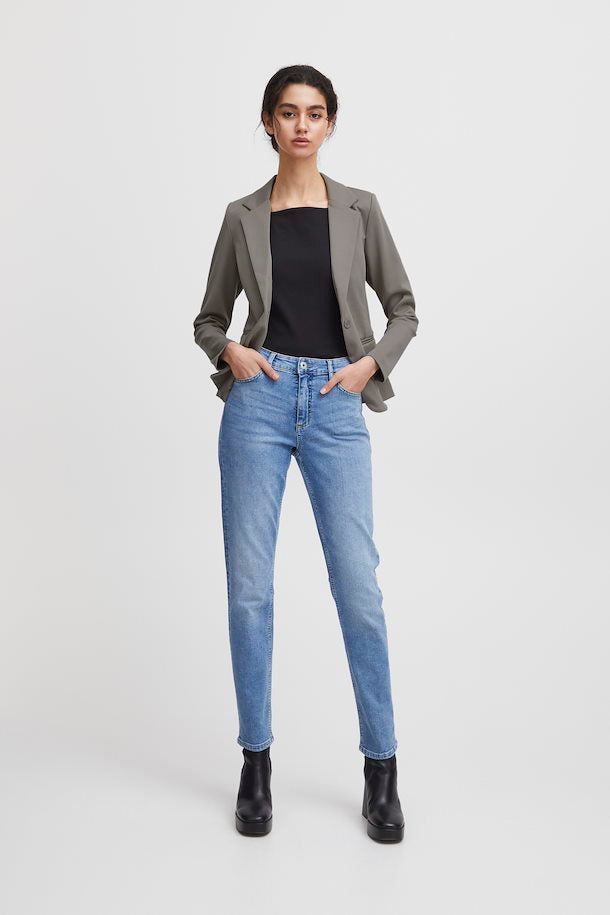 ICHI Kate Driftwood Blazer