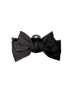 Black Bow Hair Claw