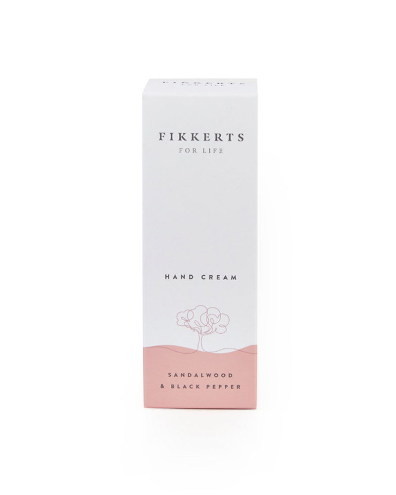 Fikkerts For Life - Sandalwood & Black Pepper Hand Cream