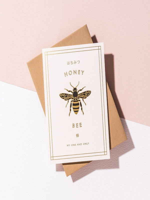 Honey Bee Card