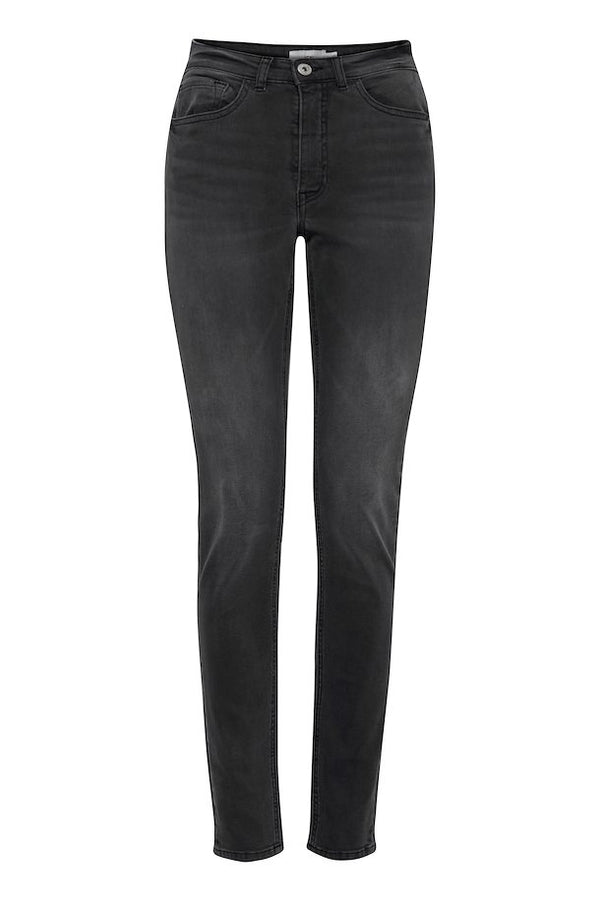 ICHI Lulu Washed Grey Jeans